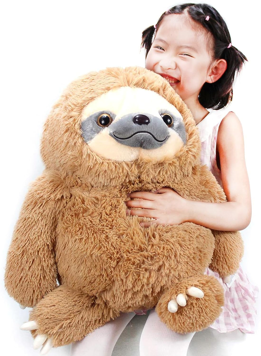 Large Sloth Stuffed Animal 20 Inches Stuffed Animal,Stuffed Plush Slothtoy,Big Birthday Christmas Valentines Gifts for Kids Boys Girls,Cute Stuffed Sloth Plushie Toy