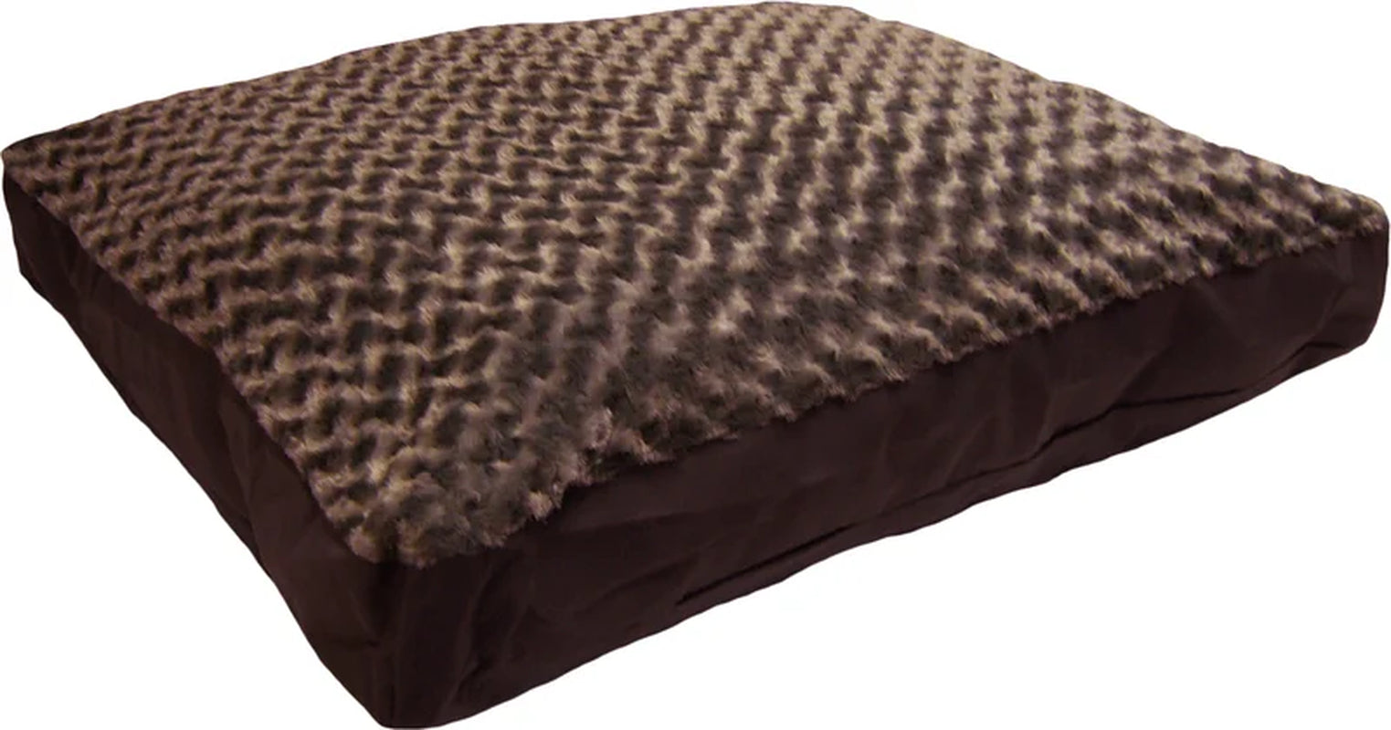 Ultra Plush Deluxe Fiber Pillow Pet Bed