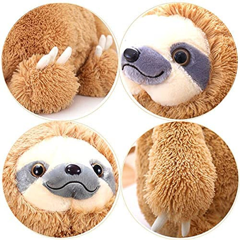 Large Sloth Stuffed Animal 20 Inches Stuffed Animal,Stuffed Plush Slothtoy,Big Birthday Christmas Valentines Gifts for Kids Boys Girls,Cute Stuffed Sloth Plushie Toy