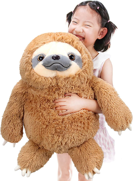 Large Sloth Stuffed Animal 20 Inches Stuffed Animal,Stuffed Plush Slothtoy,Big Birthday Christmas Valentines Gifts for Kids Boys Girls,Cute Stuffed Sloth Plushie Toy