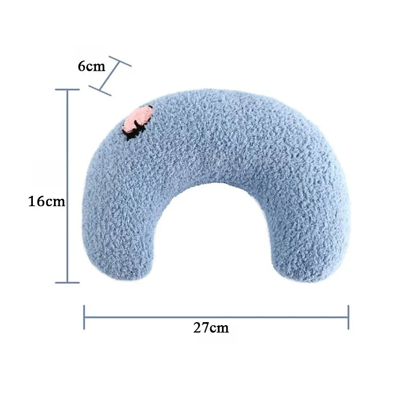 Little Pillow for Cats Fashion Neck Protector Deep Sleep Puppy U-Shaped Pillow Pets Pillow Kitten Headrest Dog Sleeping Pillow Pet Products