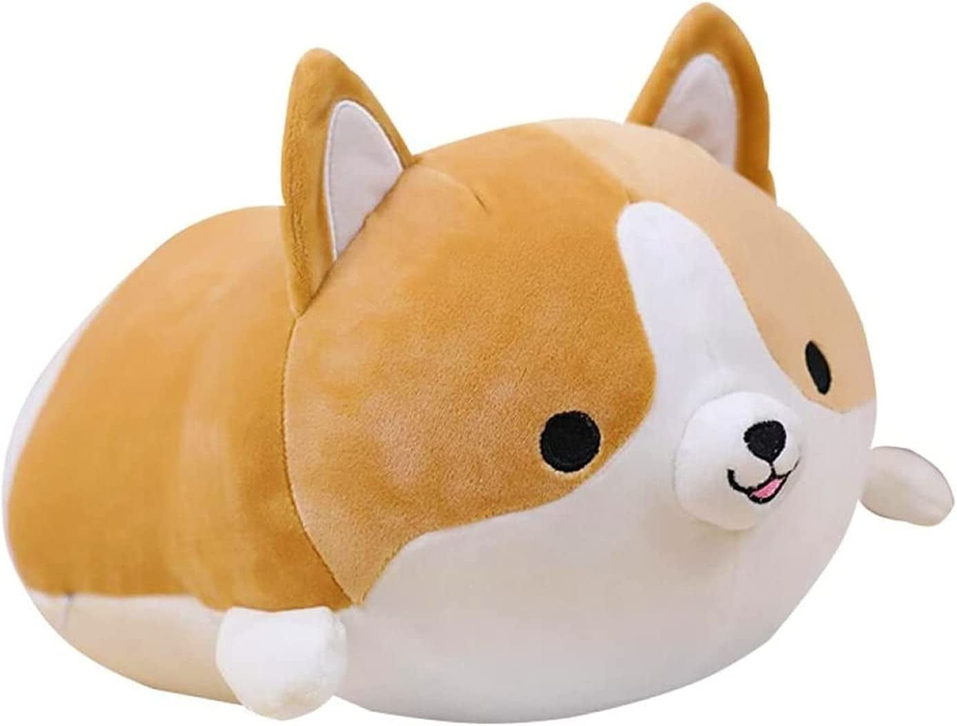 13.7”/35Cm Corgi Plush Cute Pillow Dog Plush Kawaii Plush Cute Stuffed Animal Plush Pillows Corgi Stuffed Animal Plush Dog,Stuffed Animals for Girls Easter,Brown